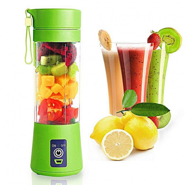 Блендер Smart Juice Cup Fruits USB — Фітнес-блендер портативний для смузі та коктейлів Блендер Smart Juice Cup Fruits USB — Фітнес-блендер портативний для смузі та коктейлів